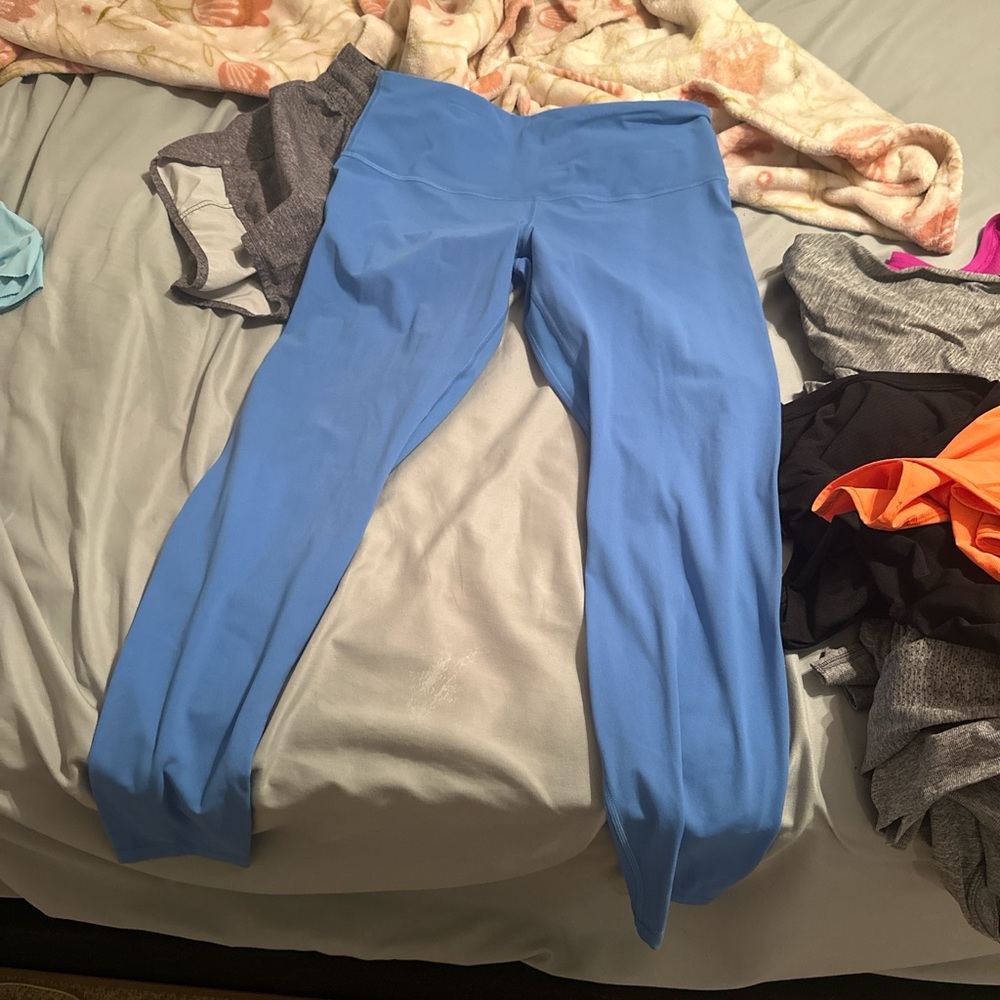 lululemon athletica Blue Leggings